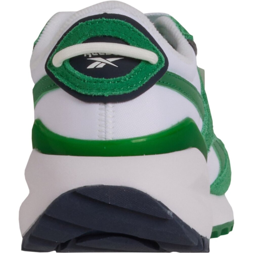 NEW REEBOK Suede Forte Racer Lifestyle Sneakers white/green for women 462tn - Picture 7 of 8